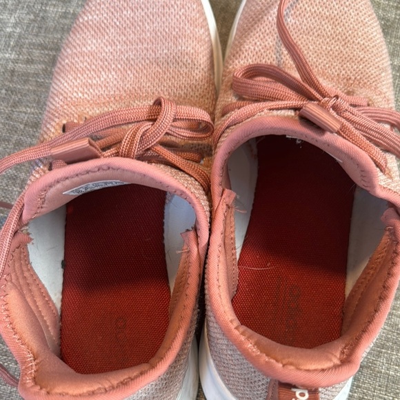 Adidas Pink Knit Sneakers with White Sole - Picture 6 of 10
